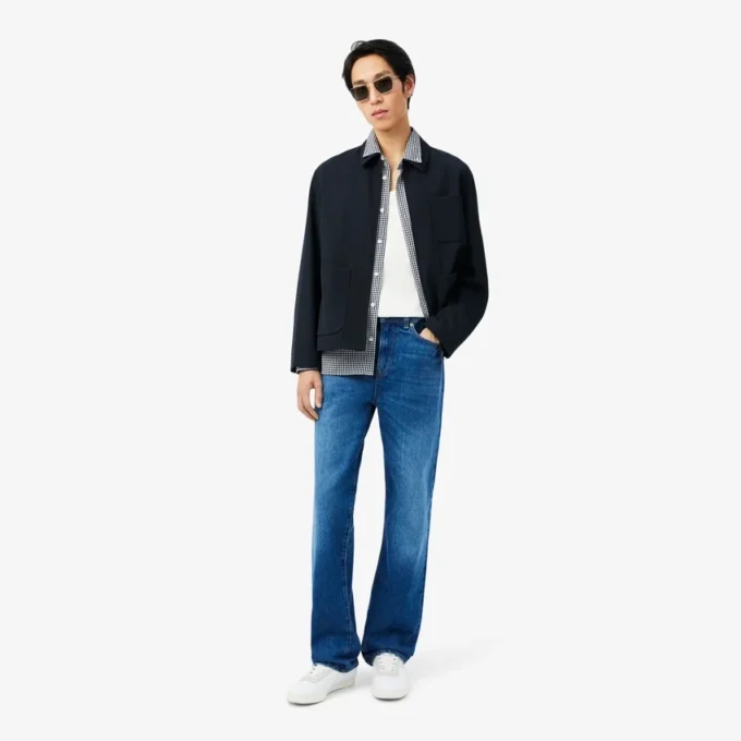 Regular Fit Plaid Poplin Shirt