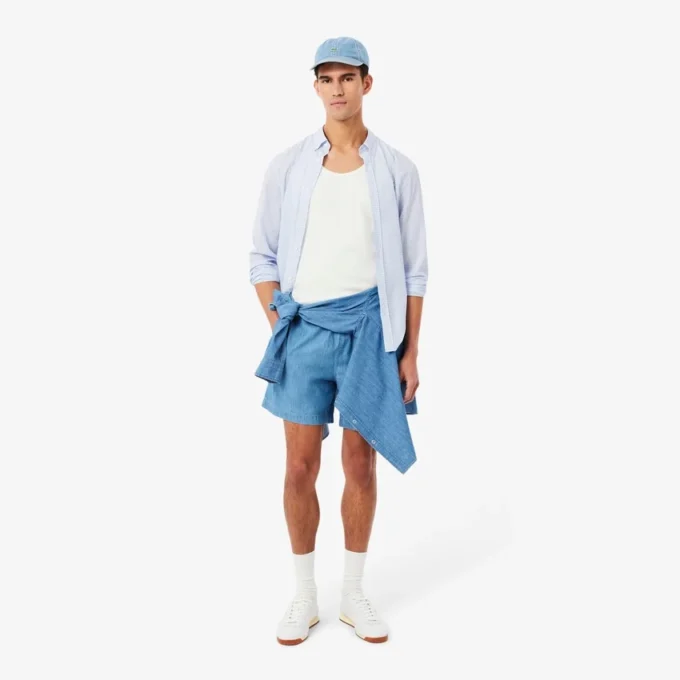 Regular Fit Plaid Poplin Shirt