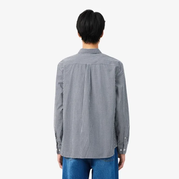 Regular Fit Plaid Poplin Shirt