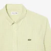 Regular Fit Plaid Poplin Shirt