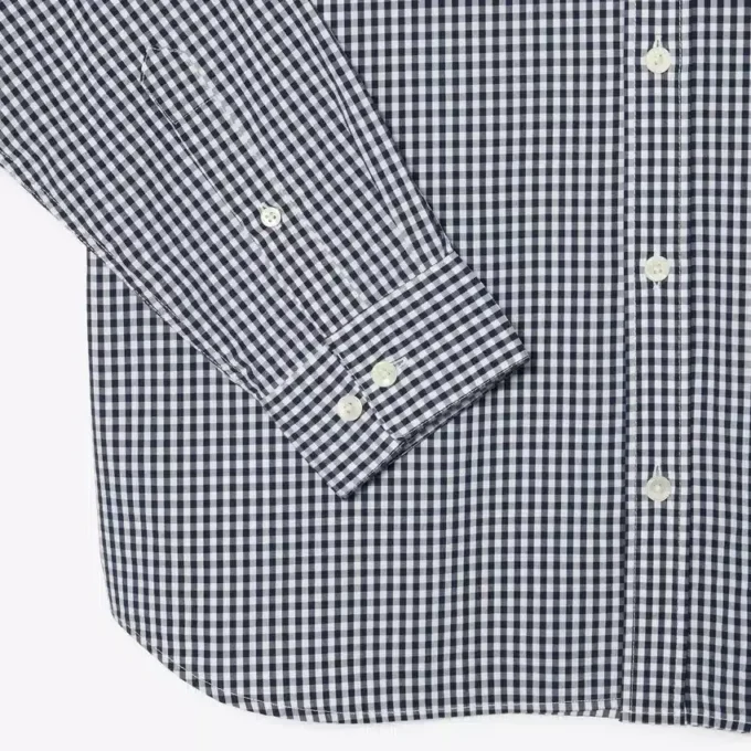 Regular Fit Plaid Poplin Shirt