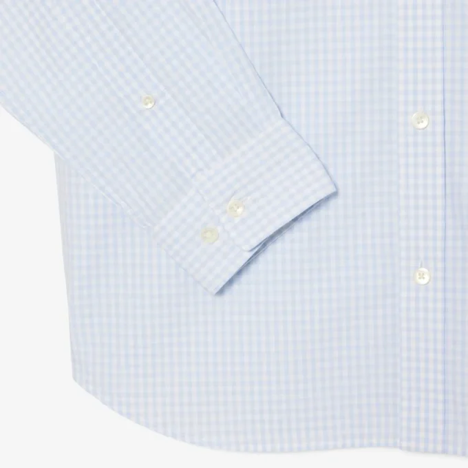 Regular Fit Plaid Poplin Shirt