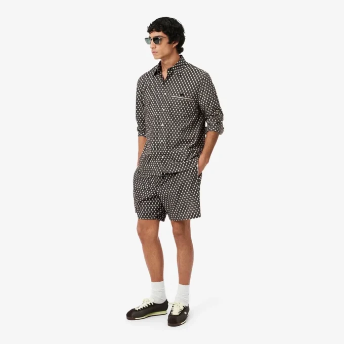 Regular Fit Printed Cotton Shirt