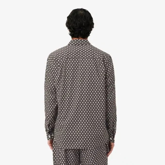 Regular Fit Printed Cotton Shirt