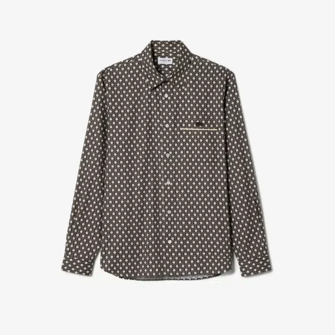 Regular Fit Printed Cotton Shirt