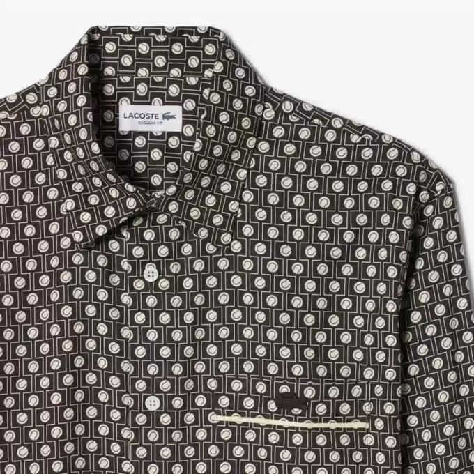 Regular Fit Printed Cotton Shirt