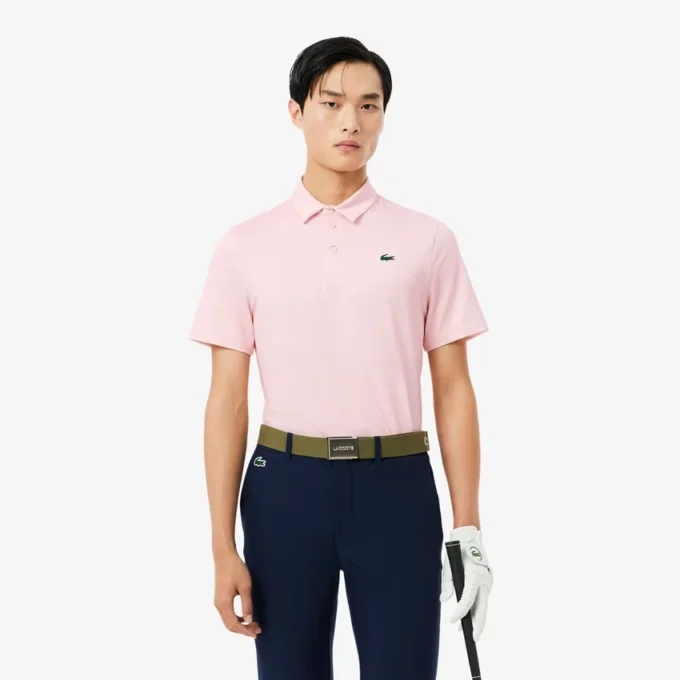 Regular Fit Printed Golf Polo