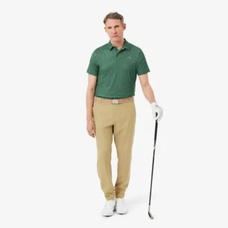 Regular Fit Printed Golf Polo