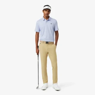 Regular Fit Printed Golf Polo