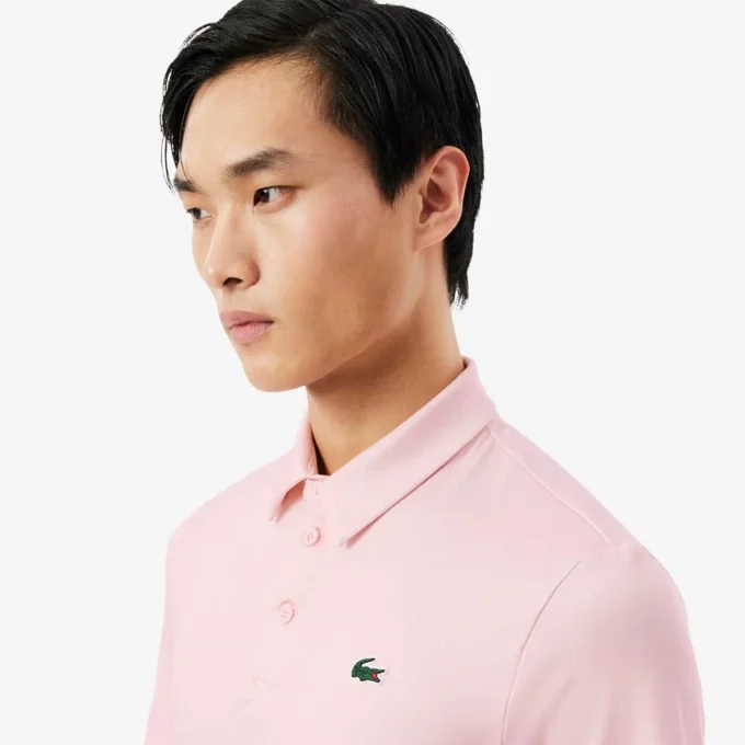 Regular Fit Printed Golf Polo