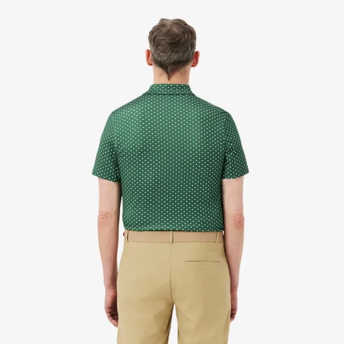 Regular Fit Printed Golf Polo