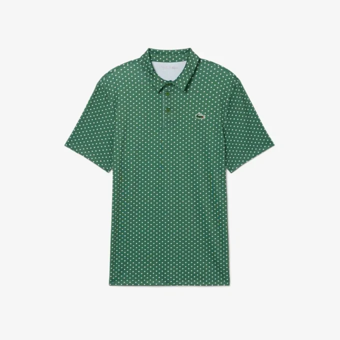 Regular Fit Printed Golf Polo