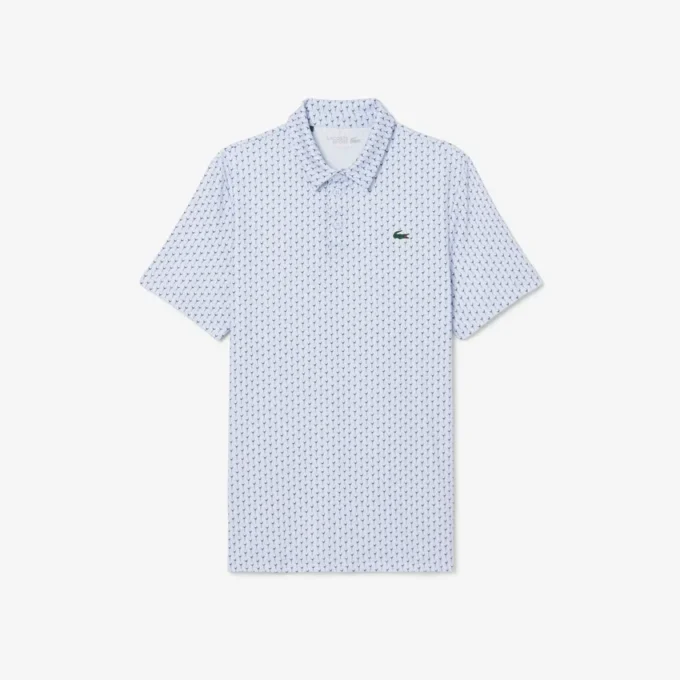 Regular Fit Printed Golf Polo