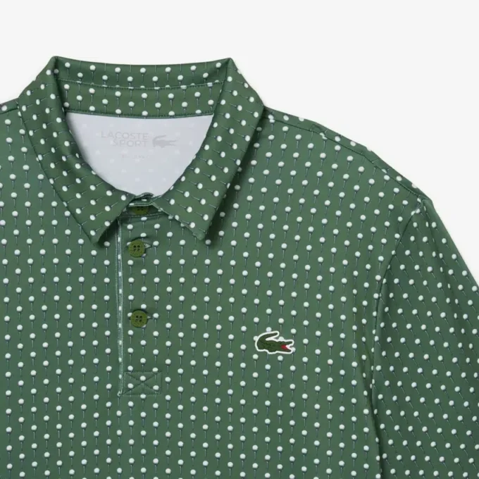 Regular Fit Printed Golf Polo