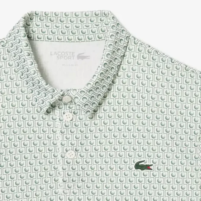 Regular Fit Printed Golf Polo