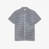 Regular Fit Short Sleeved Plaid Shirt