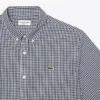 Regular Fit Short Sleeved Plaid Shirt