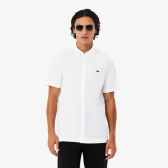 Regular Fit Short Sleeved Poplin Shirt
