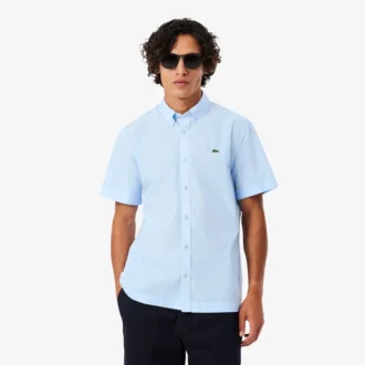 Regular Fit Short Sleeved Poplin Shirt