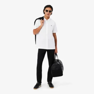 Regular Fit Short Sleeved Poplin Shirt