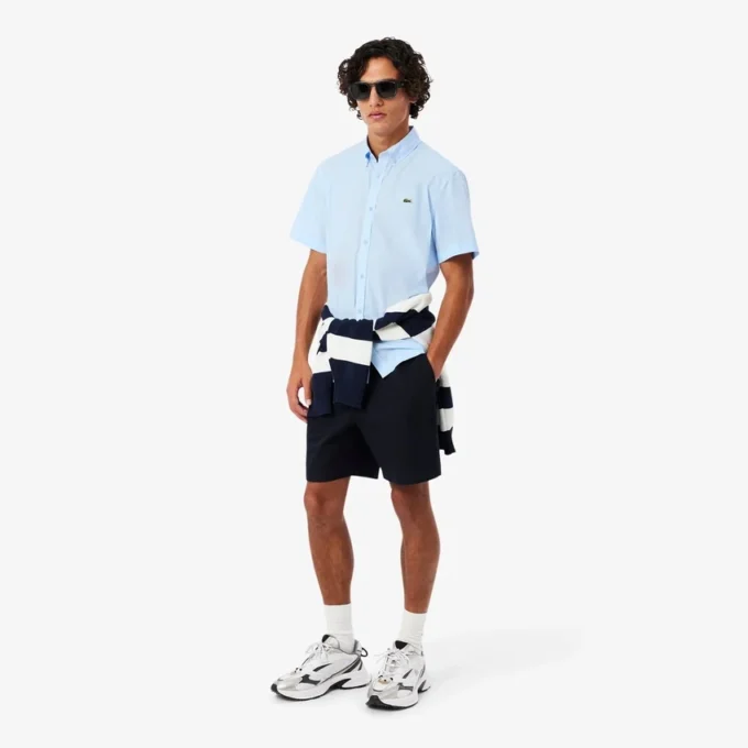 Regular Fit Short Sleeved Poplin Shirt