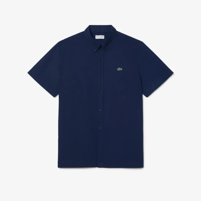 Regular Fit Short Sleeved Poplin Shirt