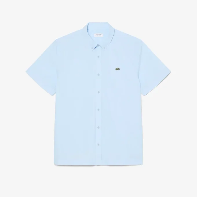 Regular Fit Short Sleeved Poplin Shirt