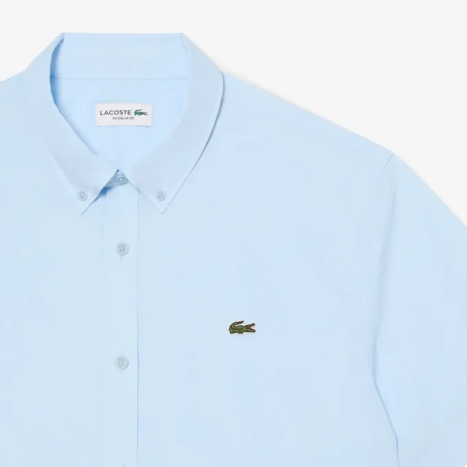 Regular Fit Short Sleeved Poplin Shirt