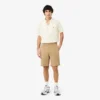 Regular Fit Stretch Cotton Chino Bermuda Shorts