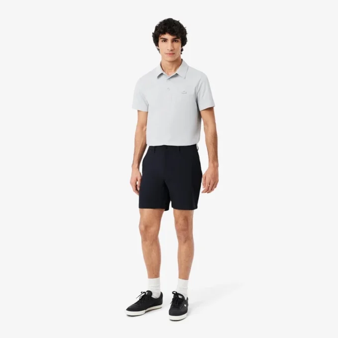 Regular Fit Stretch Cotton Chino Bermuda Shorts