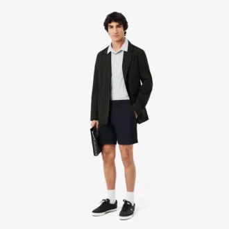 Regular Fit Stretch Cotton Chino Bermuda Shorts