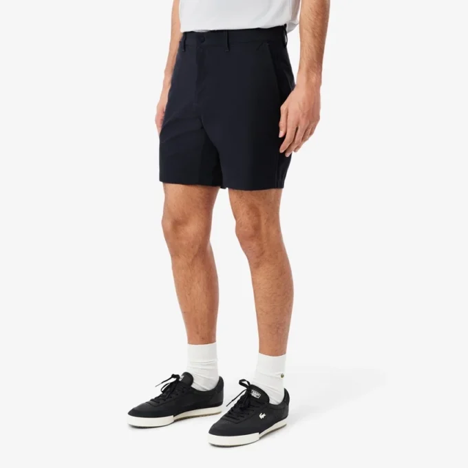 Regular Fit Stretch Cotton Chino Bermuda Shorts