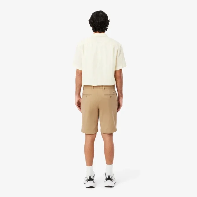 Regular Fit Stretch Cotton Chino Bermuda Shorts
