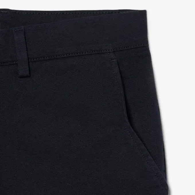 Regular Fit Stretch Cotton Chino Bermuda Shorts
