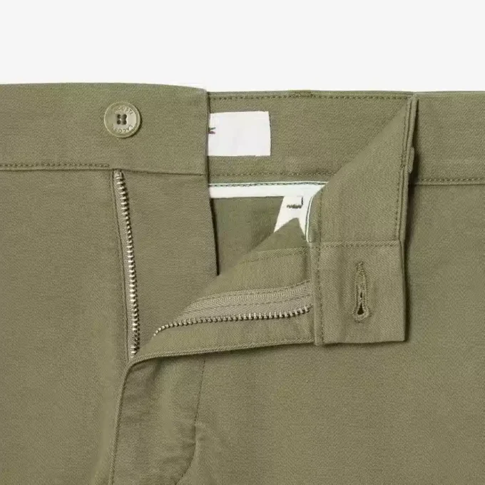 Regular Fit Stretch Cotton Chino Bermuda Shorts