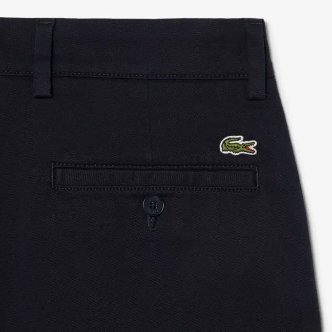 Regular Fit Stretch Cotton Chino Bermuda Shorts
