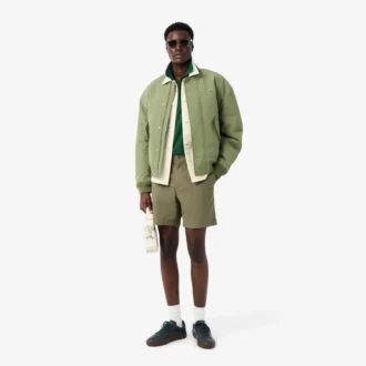Regular Fit Stretch Cotton Shorts
