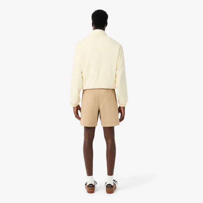 Regular Fit Stretch Cotton Shorts