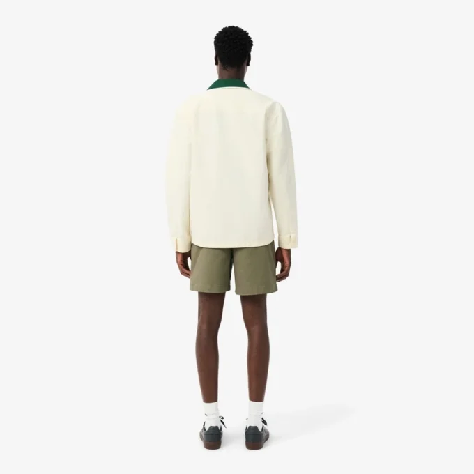 Regular Fit Stretch Cotton Shorts