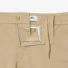 Regular Fit Stretch Cotton Shorts