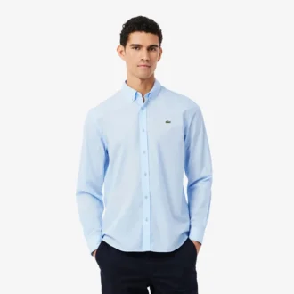 Regular Fit Stretch Poplin Shirt