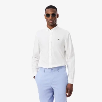 Regular Fit Stretch Poplin Shirt