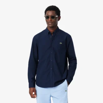 Regular Fit Stretch Poplin Shirt