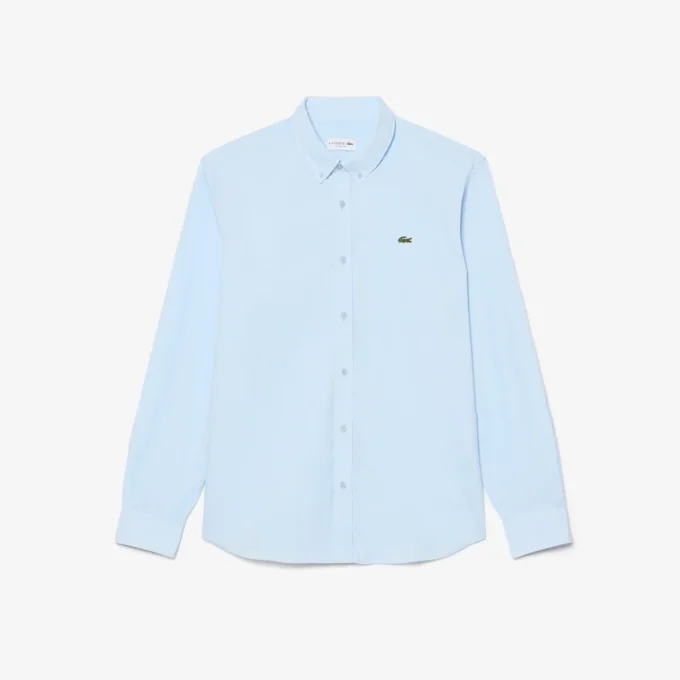 Regular Fit Stretch Poplin Shirt