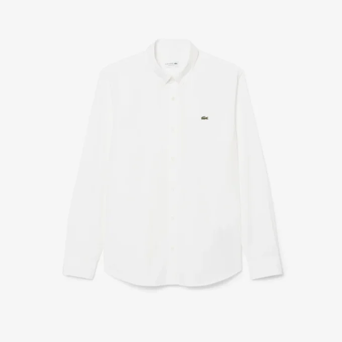 Regular Fit Stretch Poplin Shirt