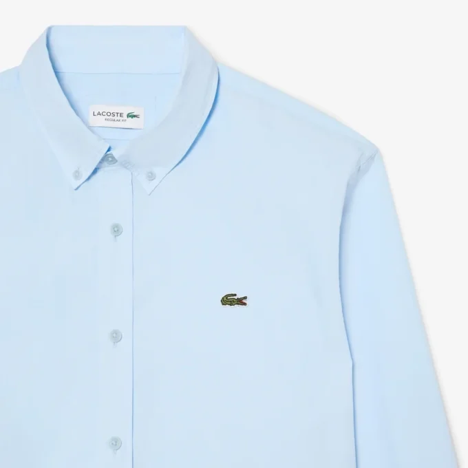 Regular Fit Stretch Poplin Shirt
