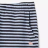 Regular Fit Striped Cotton Shorts