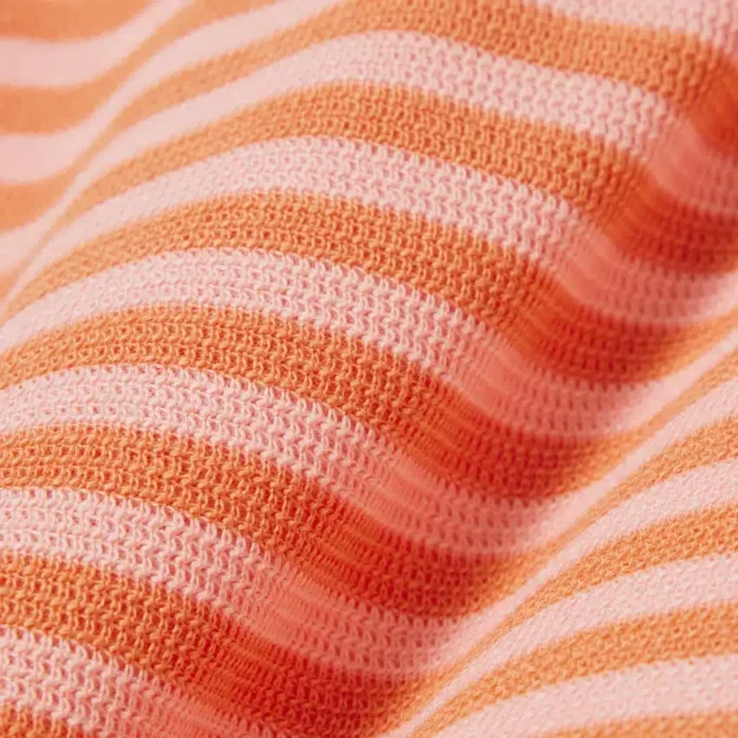 Regular Fit Striped Cotton Shorts