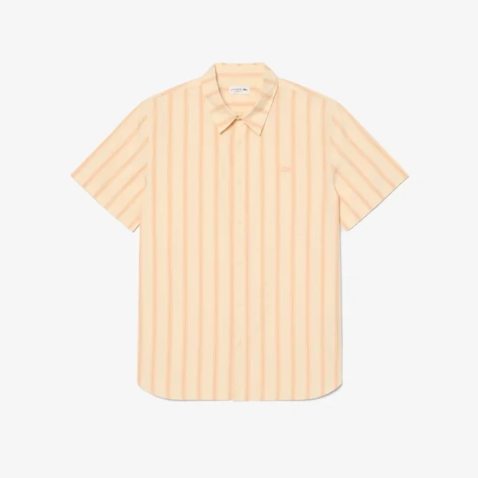 Regular Fit Striped Poplin Shirt