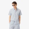 Regular Fit Striped Poplin Shirt